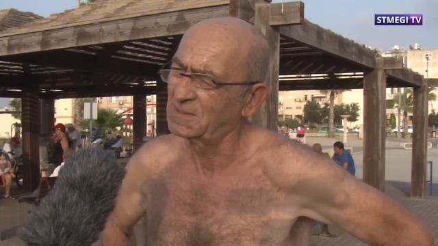 Аномальная жара в Израиле - опрос STMEGI-TV смотреть онлайн
