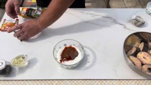 РЫБА НА УГЛЯХ. ШАШЛЫК ИЗ СТЕРЛЯДИ??