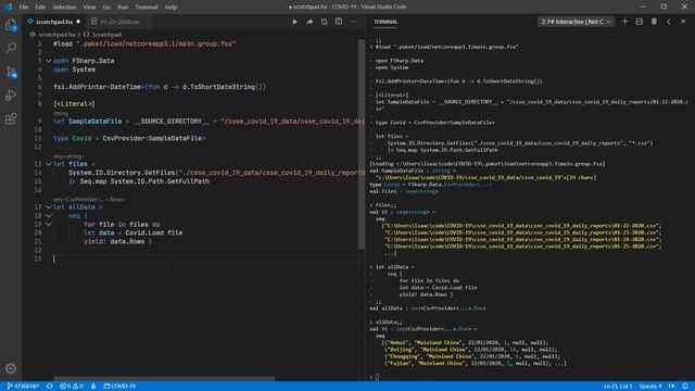 Rapid Data Analysis with F# - Part 1 - Scripts and Data Capture смотреть онлайн