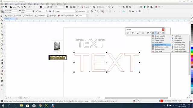 Corel Draw Tips & Tricks Macro TO MAKE center line fonts смотреть онлайн