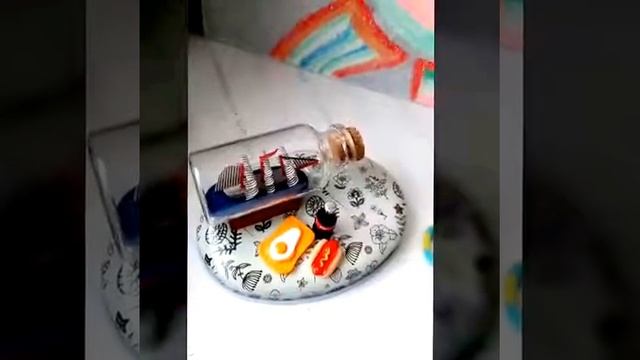 Кошка оранжевая с полосками #525/#790 с голубыми глазами в коробке с аксессуарами смотреть онлайн