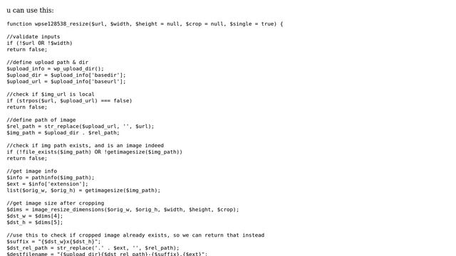 Wordpress: Image resize with image url смотреть онлайн
