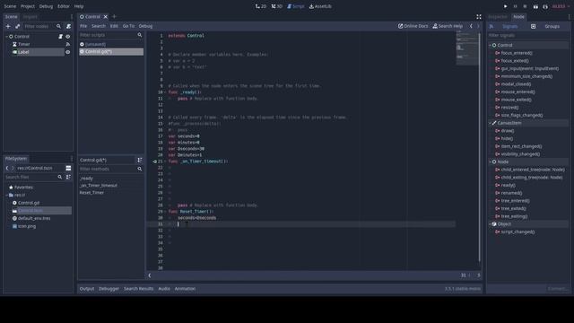 HOW TO MAKE A TIMER // #GODOT TUTORIAL смотреть онлайн