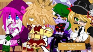 Security Breach Reacts To “An Interview With Bonnie Again” (By j-gems) | FNAF [Gacha Club/Plus]