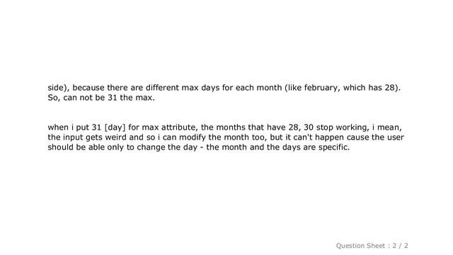 HTML : Specify only YEAR and MONTH for input date min/max attributes смотреть онлайн