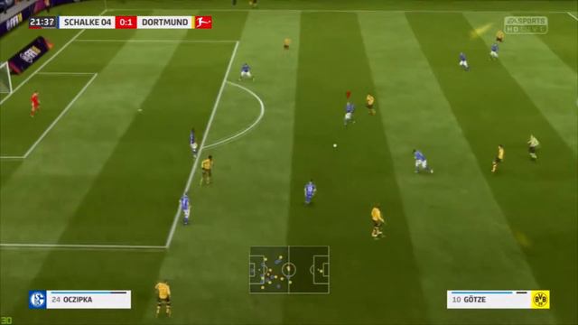 FIFA18  Шальке 04 -  Боруссия Дортмунд
