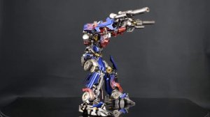 Optimus Prime Revenge Of The Fallen! Transformers DLX ThreeZero Review