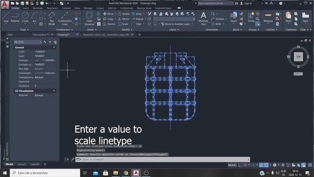 How To Scale A Linetype In Autocad 2020