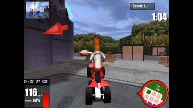 Pizza Dude SpeedRun 100 points WR { 58:683 } смотреть онлайн