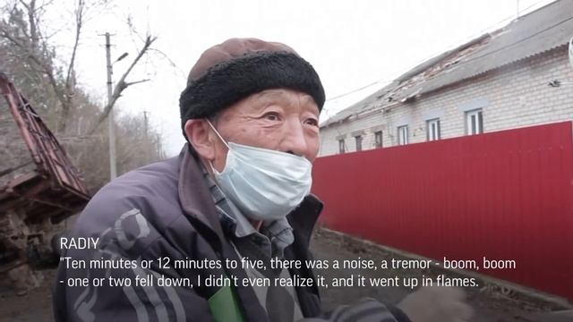 Locals react to rocket falling near Russian border смотреть онлайн