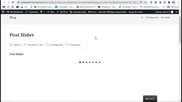 How to Create Post Slider With WPBakery in WordPress | WordPress 2021 смотреть онлайн