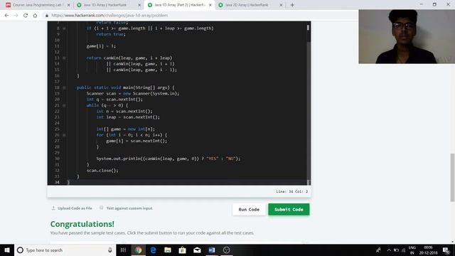 1D AND 2D ARRAYS IN JAVA смотреть онлайн