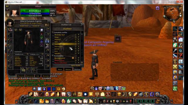 Outfitter Addon WOW | Gestor de equipo alterno | HD 5450 смотреть онлайн