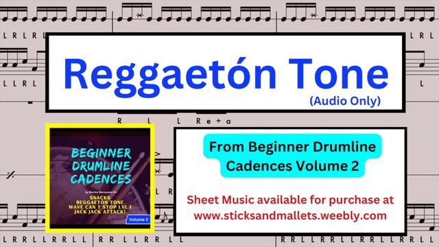 Reggaeton Tone Drumline Cadence - Easy смотреть онлайн