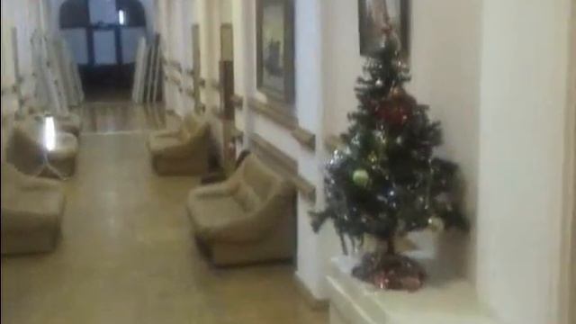 Военный санаторий "Солнечногорский". Прогулка по территории Часть1 смотреть онлайн