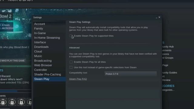 Running your Windows games on Linux - Setting up SteamPlay and Proton смотреть онлайн