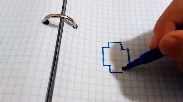 Как нарисовать ключ по клеточкам смотреть онлайн