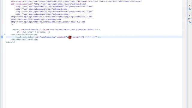 SPRING FRAMEWORK TASK SCHEDULER DEMO смотреть онлайн