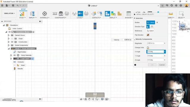 DROP TEST [EVENT SIMULATION] USING METALS OF VARYING YIELD STRENGTH IN AUTODESK FUSION 360