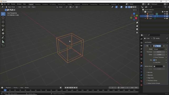 Blender How To Hollow Out An Object смотреть онлайн