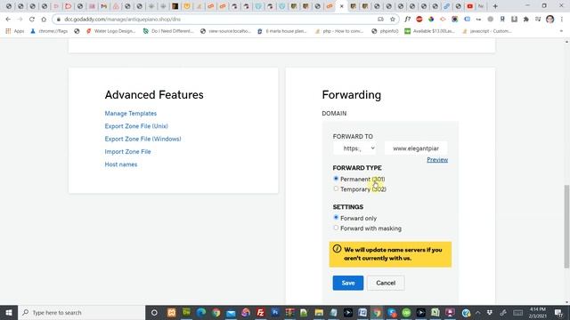 How to forward or redirect a domain to other domain in godaddy (urdu/hindi) смотреть онлайн