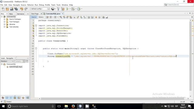 Conectar a una Base de Datos de SQL Server desde Java con Netbeans смотреть онлайн