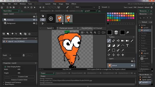 How create Pixel Art For Games Tutorial - 8Bit Animation смотреть онлайн