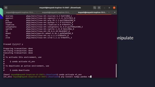 Setting up machine learning environment for Python in Linux смотреть онлайн