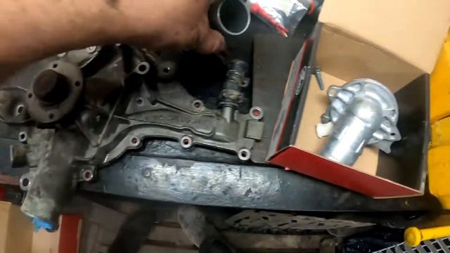 Mercedes Benz W220 - Waterpump & Thermostat Replacement
