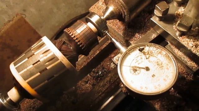 Проточка коллектора мотора для стиральной машины. смотреть онлайн