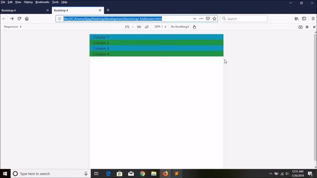 Bootstrap 4 Intro part-04 | Bootstrap 4 Grid | Bootstrap 4 tutorial смотреть онлайн