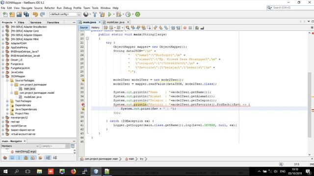 Java Memasukan data JSON ke dalam Class Model POJOS menggunakan fungsi Mapper Object !!! #part смотреть онлайн