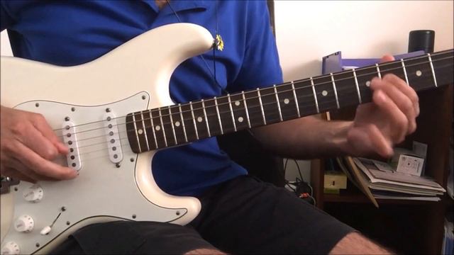 Tex-Mex Pickups & Fender Stratocaster - Blues Tone Test смотреть онлайн