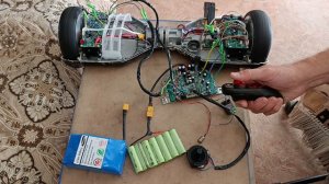 Прошивка платы гироскутера под двойное управление: джойстик и  радиоуправление. Демо к заказу для А.