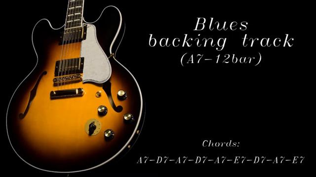 Blues backing track A7 12bar 90bpm смотреть онлайн