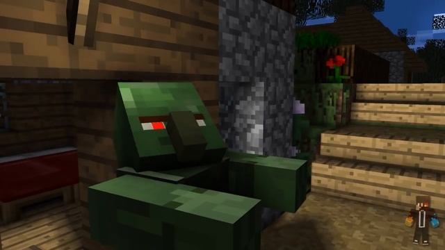 Villager Life I - Minecraft Animation смотреть онлайн