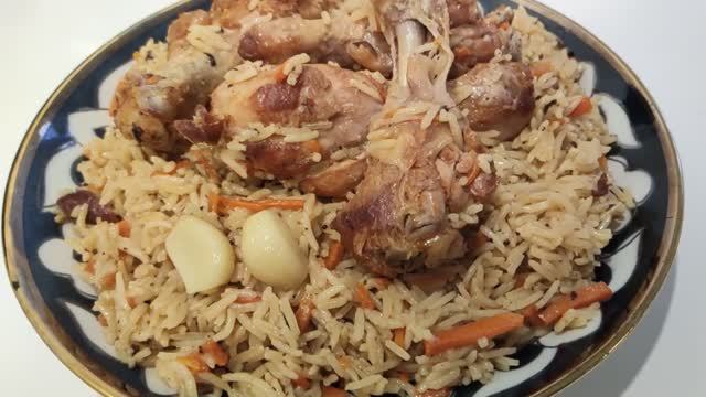Очень вкусный плов из курицы. смотреть онлайн