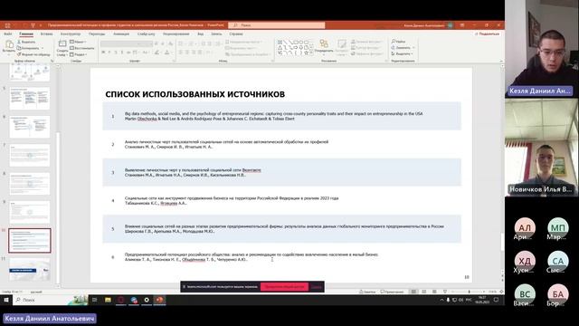 Защита проектов 