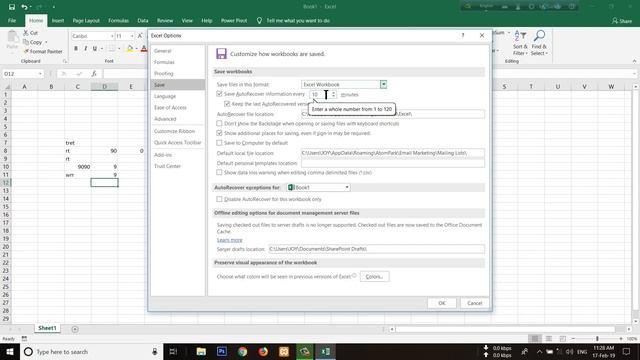 2 How to Enable Autosave in Excel смотреть онлайн