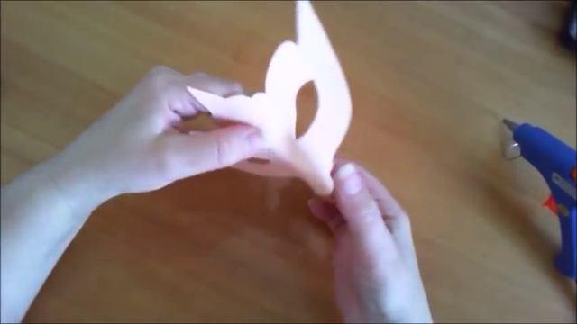 DIY/МК Как сделать карнавальную маску своими руками смотреть онлайн