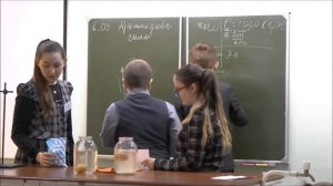 Архимедова сила. Фрагмент урока в 7 классе