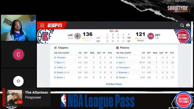 Los Angeles Clippers Vs Detroit Pistons Live Stream (Play-By-Play & Scoreboard) #NBA #Clippers