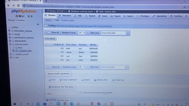Student Management System Database (mysql database using python) смотреть онлайн