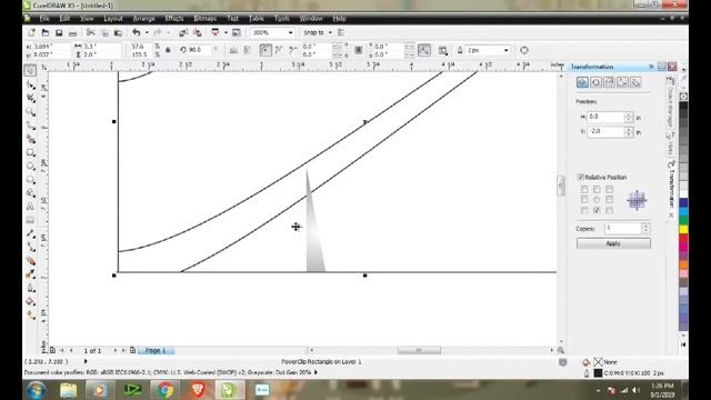 how to make a business card in corel draw X5