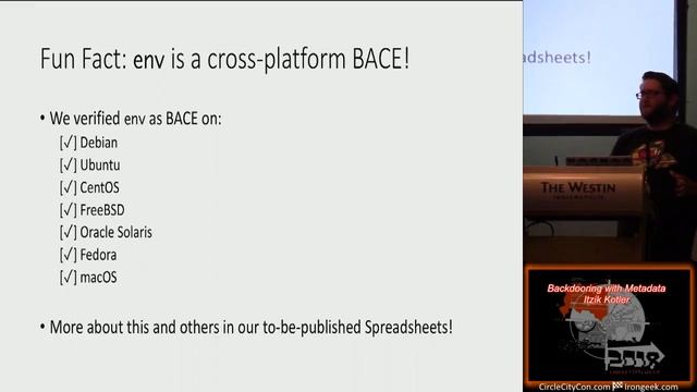 Circle City Con 50 109 Backdooring with Metadata Itzik Kotler смотреть онлайн