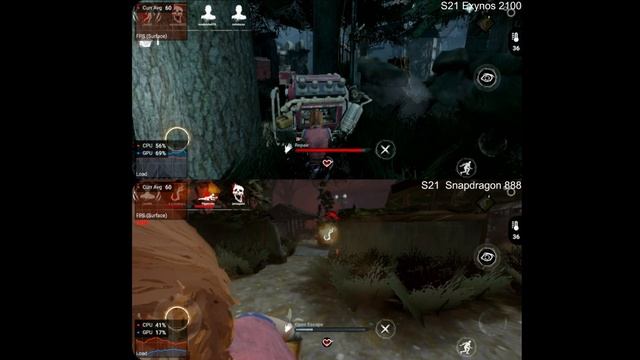 Galaxy S21 Android 12 Gaming Test - Exynos 2100 vs Snapdragon 888 смотреть онлайн