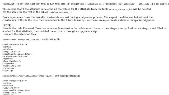 Magento: How to completely delete EAV attribute and all its data from the database? (3 Solutions!!) смотреть онлайн