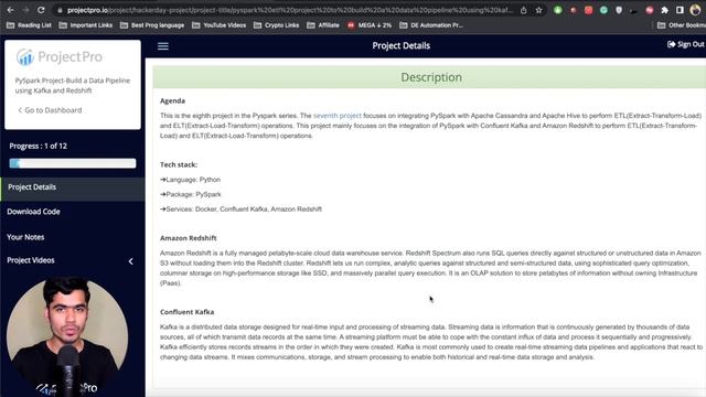 Building a Real-Time Data Pipeline with PySpark, Kafka, and Redshift | By Darshil Parmar смотреть онлайн