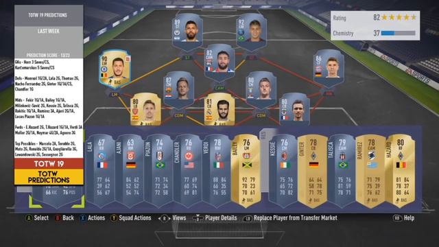 FIFA 18 TOTW 19 Predictions FT TIF Aguero, SIF Hazard, SIF Neymar смотреть онлайн