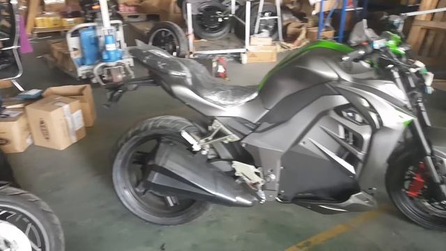 Электромотоцикл 8000 Wt. Тест. смотреть онлайн